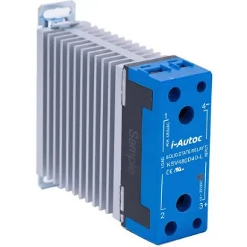 i-Autoc KSV Series Solid State Relay, DIN Rail or Panel Mount, 230V ac Coil - KSV240A20-LM     product image