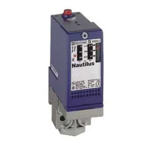 Telemecanique Sensors Pressure Switch, 0bar Min, 70bar Max, 1CO Output - XMLA070E2S11 product image