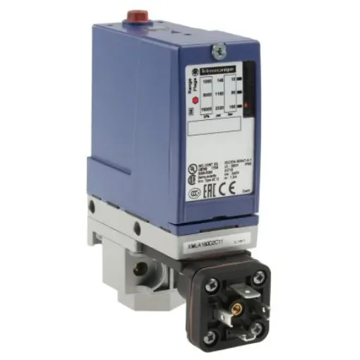 Telemecanique Sensors Pressure Switch, 0bar Min, 160bar Max, 1CO Output - XMLA160D2C11 product image