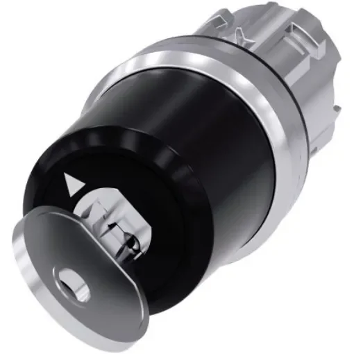 Siemens SIRIUS ACT 3SU10 2-position Key Switch Head, Momentary, 22mm Cutout - 3SU1050-5BC01-0AA0 product image