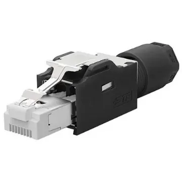 TE Connectivity 2120892 Series Male RJ45 Connector, Cable Mount, Cat6a Straight 1 Port 8 -Way - 2120892-1 product image