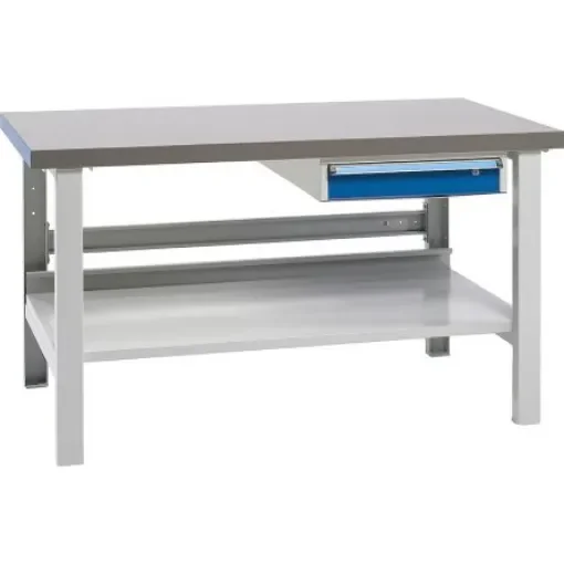 Treston C13041110 Workbench, 750kg Max Load, Adjustable Height, 850mm x 1500mm x 750mm product image