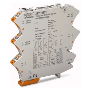 WAGO Signal Conditioner, RTD, Potentiometer Input, Digital, Relay Output - 2857-533 product image