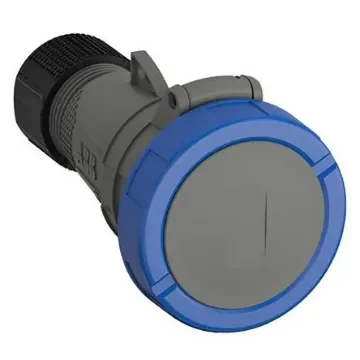 Amphenol Industrial, Easy & Safe IP67 Blue Cable Mount 2P + E Industrial Power Socket, Rated At 32A, 230 V - 2CMA101142R1000  232EC6W product image