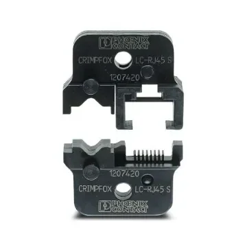 Phoenix Contact, CRIMPFOX LC Crimp Tool Die, RJ45 - 1207420 product image