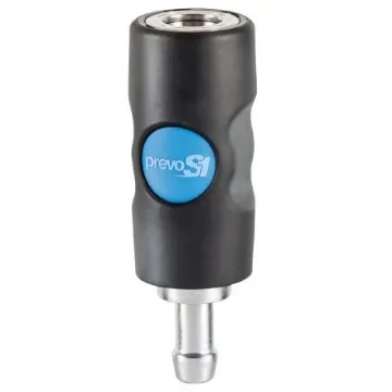 PREVOST Composite Body Safety Quick Connect Coupling, 13mm Hose Barb - ISI 081813CP product image
