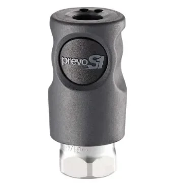 PREVOST Composite Body Female Safety Quick Connect Coupling, G 1/4 Female Threaded - CSI 061101CP product image