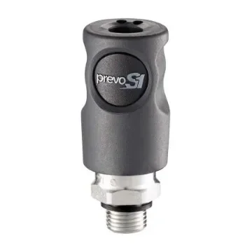PREVOST Composite Body Male Safety Quick Connect Coupling, G 1/2 Male Threaded - CSI 061153CP product image