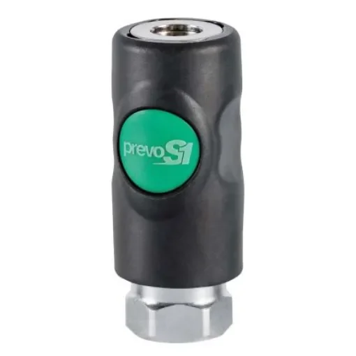 PREVOST Composite Body Female Safety Quick Connect Coupling, G 1/4 Female Threaded - ESI 071101CP product image