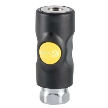PREVOST Composite Body Female Safety Quick Connect Coupling, G 1/4 Female Threaded - ASI 061101CP product image