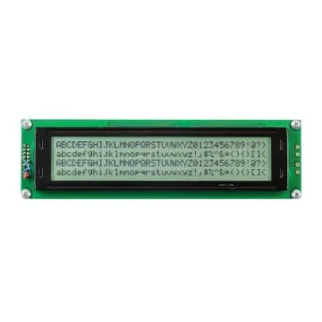 Midas MC44005A6W-FPTLW-V2 A Alphanumeric LCD Display White, 4 Rows by 40 Characters, Transflective product image
