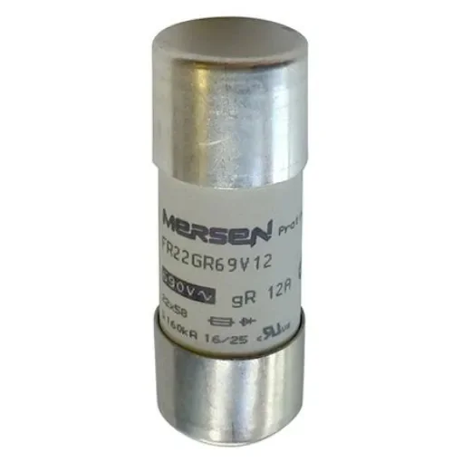 Mersen 80A FF Ceramic Cartridge Fuse, 22 x 58mm - E1018559 / FR22GR69V80 product image