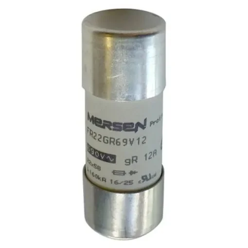 Mersen 63A FF Cartridge Fuse, 22 x 58mm - D1018627 / FR22GR69V63T product image