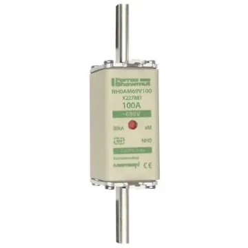 Mersen 100A NH Fuse, NH0, 690V ac - X227881 / NH0AM69V100 product image