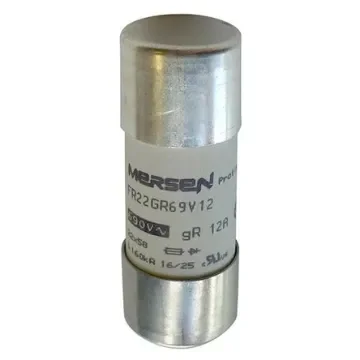 Mersen 100A FF Cartridge Fuse, 22 x 58mm - F1018560 / FR22GR69V100 product image