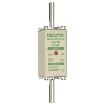 Mersen 125A NH Fuse, NH0, 690V ac - Y227882 / NH0AM69V125 product image