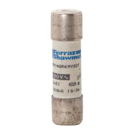 Mersen 40A FF Cartridge Fuse, 14 x 51mm - S1017191 / FR14GR69V40T product image
