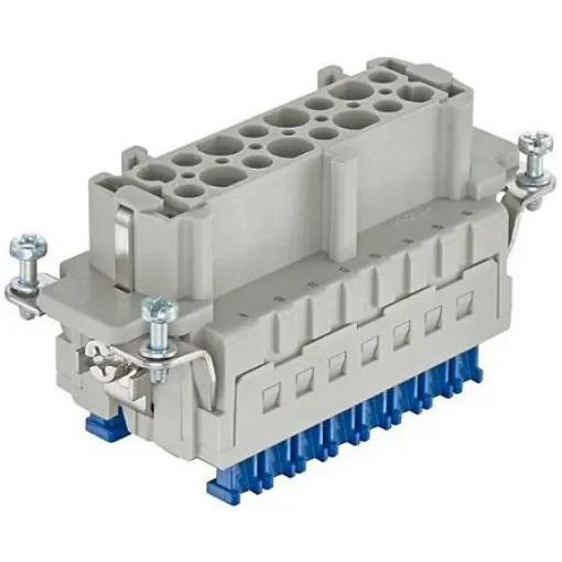 Harting Connector Insert, 32 Way, 16A, Female, Han ES Press, Panel Mount, 500 V - 09330162788 product image