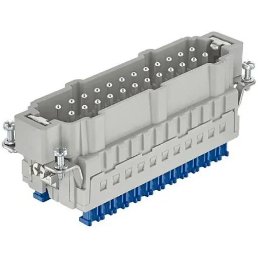 Harting Connector Insert, 48 Way, 16A, Male, Han ES Press, Panel Mount, 500 V - 09330242688 product image