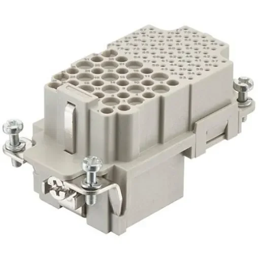 Harting Power Connector Insert, 10A, Female, Han-Com Series, 87 Contacts - 09380873101 product image