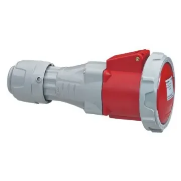 Legrand IP67 Red Cable Mount 3P + N + E Industrial Power Socket, Rated At 125A, 415 V - 5 556 09 product image