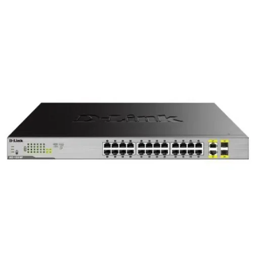 D-Link 26 Port Gigabit Max PoE Switch, Unmanaged 26 Port Gigabit Switch With PoE - DGS-1026MP product image