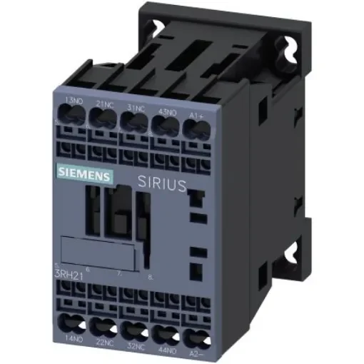 Siemens SIRIUS Innovation 3RH2 Contactor, 10 A, 2NO + 2NC, 600 V dc, 690 V ac - 1363652 product image