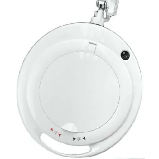 RS PRO LED Magnifying Lamp with Table Clamp Mount, 3 dpt, 5dioptre, 125mm Lens Dia., 125mm Lens - 1363722 product image