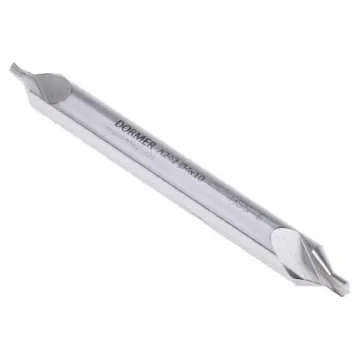 Dormer A2424 Series HSS-E Centre Drill Bit, 10mm Diameter, 100 mm Overall - A2424.0X10.0 product image