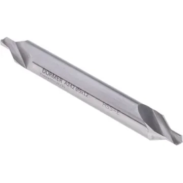 Dormer A2425 Series HSS-E Centre Drill Bit, 5 mm, 12 mm Diameter, 100 mm Overall - A2425.0X12.0 product image
