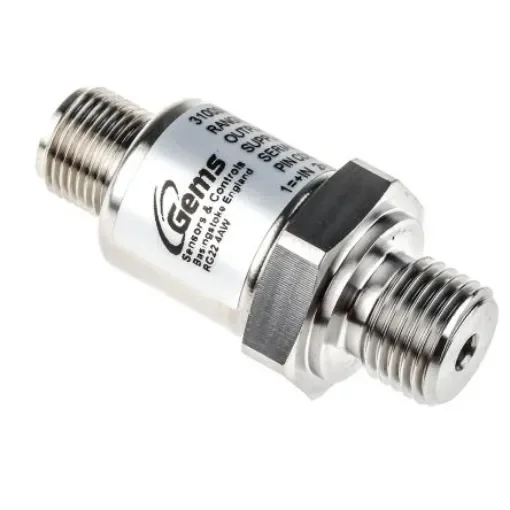 Gems Sensors 3100 Series Pressure Sensor, 0bar Min, 400bar Max, Analogue Output, Relative Reading - 3100S0400S01E000 product image