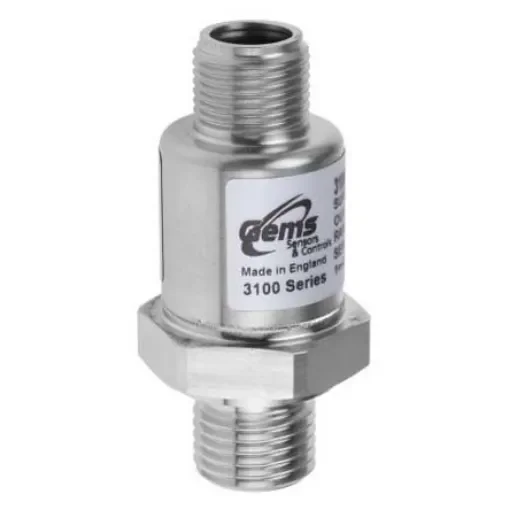 Gems Sensors 3200 Series Pressure Sensor, 0bar Min, 600bar Max, Analogue Output, Relative Reading - 3200B0600S05ER00 product image
