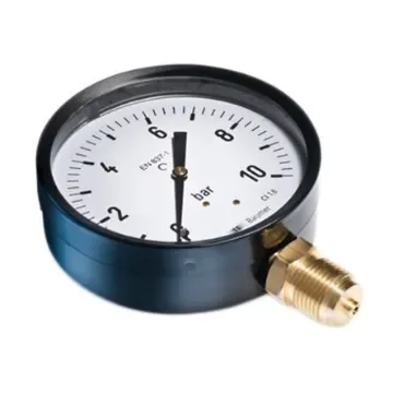 Bourdon Analogue Pressure Gauge 4bar Bottom Entry 100mm Outside Diameter - MAT5-D30.B19 product image