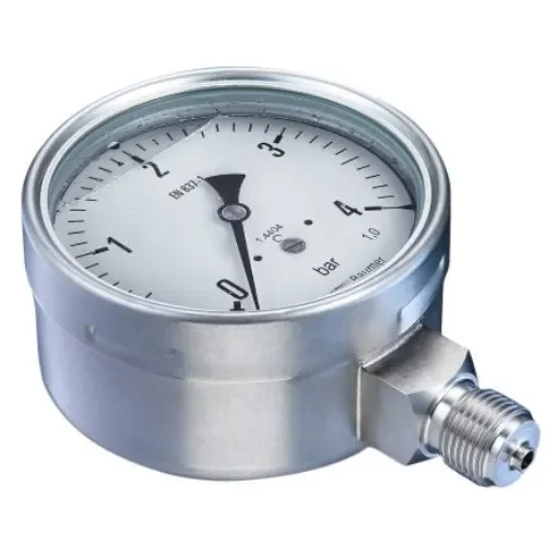 Bourdon Analogue Pressure Gauge 4bar Bottom Entry 100mm Outside Diameter - MEX5-D31.B19 product image