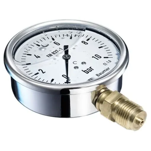 Bourdon Analogue Pressure Gauge 16bar Bottom Entry 100mm Outside Diameter - MIT5-D32.B24 product image