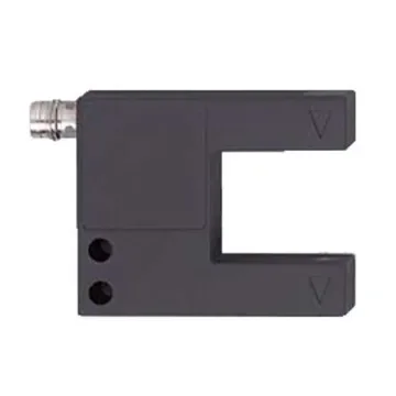 ifm electronic Through Beam Photoelectric Sensor, Fork Sensor, >0.4 mm Detection Range IO-LINK - OPU201 product image