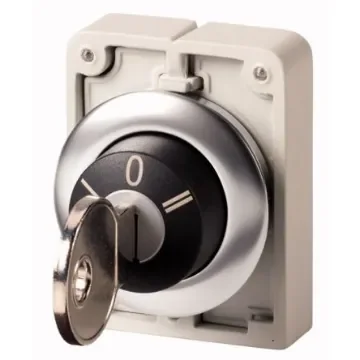 Eaton RMQ Titan 3-position Key Switch Head, Momentary, 30mm Cutout - 187069 M30C-FWS3 product image