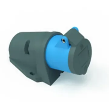 Bals IP44 Blue Wall Mount 2P + E Industrial Power Socket, Rated At 16A, 230 V - 11895 product image