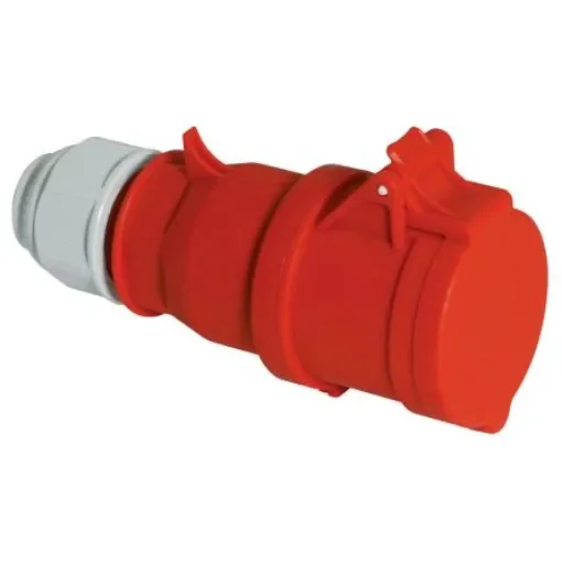 Bals IP44 Red Cable Mount 3P + N Industrial Power Socket, Rated At 16A, 415 V - 3130 product image