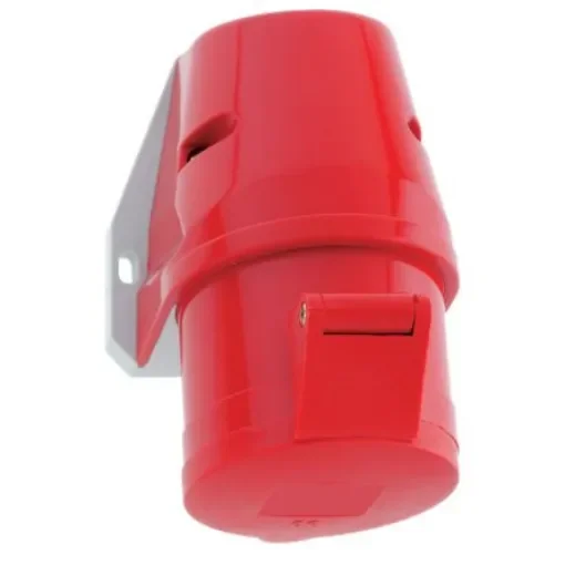 Bals IP44 Red Wall Mount 3P + N + E Industrial Power Socket, Rated At 16A, 415 V - 112001 product image