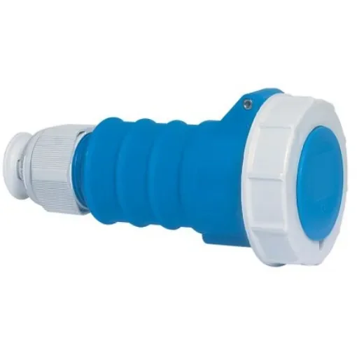 Bals IP67 Blue Cable Mount 2P + E Industrial Power Socket, Rated At 16A, 230 V - 31240 product image