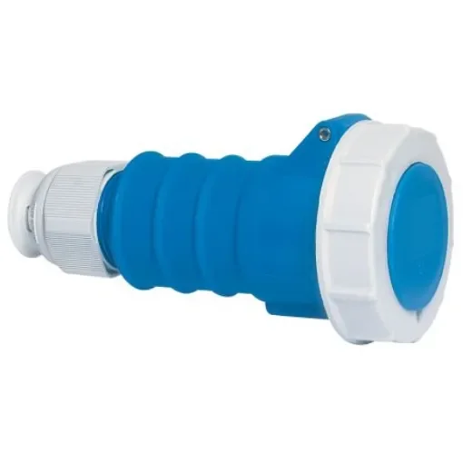 Bals IP67 Blue Cable Mount 2P + E Industrial Power Socket, Rated At 32A, 230 V - 31244 product image