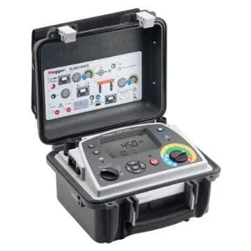 Megger DLRO10 Ohmmeter, 2500 O Max, 10µO Resolution, Low Resistance - 1008-090 product image