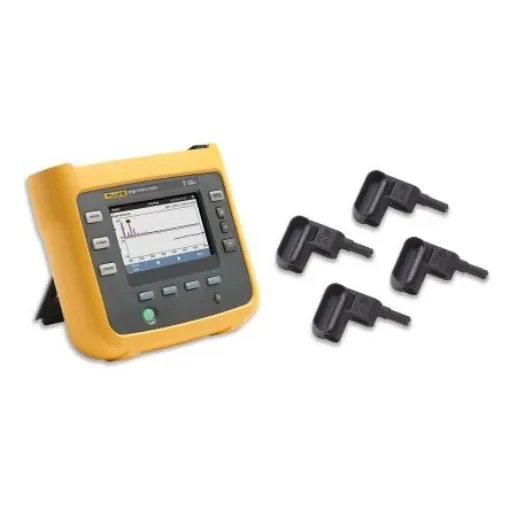 Fluke 1736/EUS Three Phase Power Energy Monitor, Bluetooth, USB, Wi-Fi, 4 Input Channel(s) - FLUKE-1736/EUS-GOLD product image