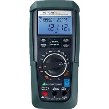 Gossen Metrawatt METRAHIT PM PRIME Handheld Digital Multimeter, True RMS, 10A ac Max, 10A dc Max, 600V ac Max - M248A product image