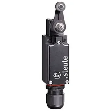 Steute Ex 97 Series Lever Limit Switch, NO/NC, IP66, IP67, IP69, DPST, Thermoplastic Housing, 500V ac Max, 4A Max - Ex ES 97 D 11 -60 c product image