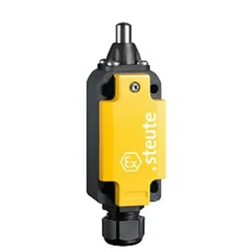 Steute Ex 98 Series Plunger Limit Switch, NO/NC, IP66, DPST, Aluminium Housing, 250V ac Max, T6 4.4A Max - Ex ES 98 -11 -40C product image