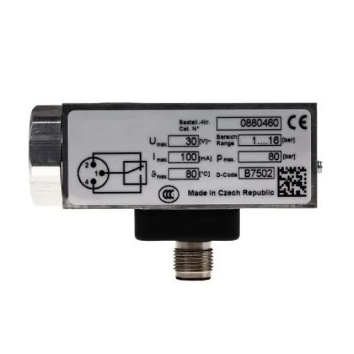 RS PRO Pressure Switch, M12 x 1 1bar to 16bar - 1366273 product image