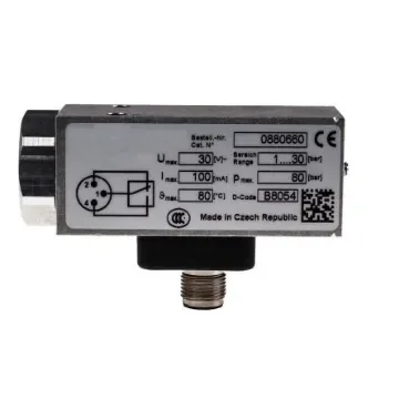 RS PRO Pressure Switch, M12 x 1 1bar to 30 bar - 1366274 product image