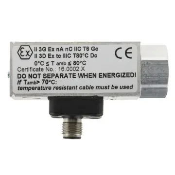 RS PRO Pressure Switch, M12 x 1 0.2bar to 2 bar - 1366275 product image